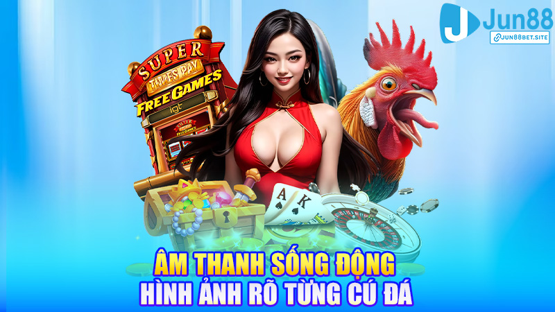 Âm thanh sống động, hình ảnh rõ từng cú đá