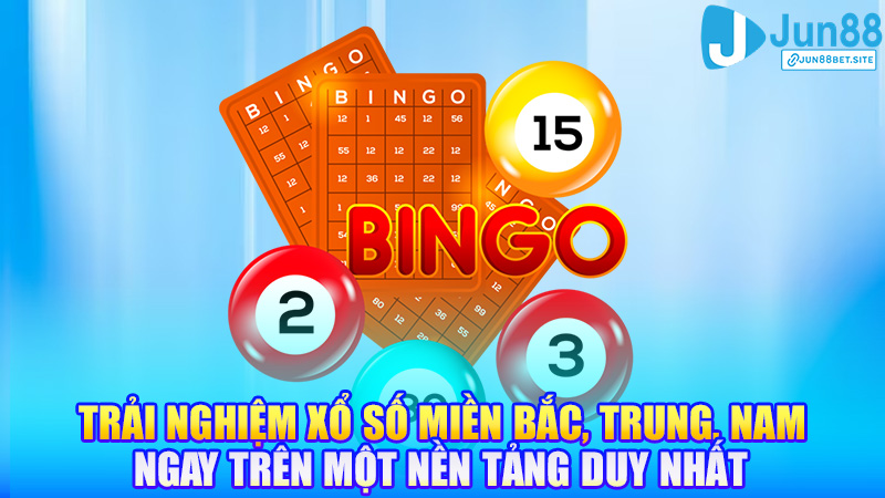 Trải nghiệm xổ số miền Bắc, Trung, Nam ngay trên một nền tảng duy nhất